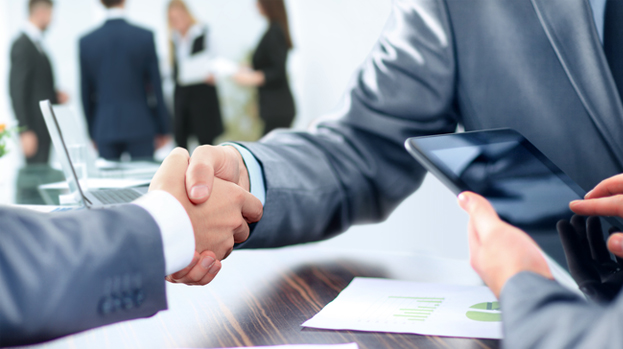 Obchodné handshake